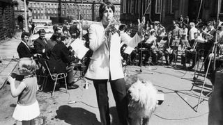 Paul McCartney and his dog Martha