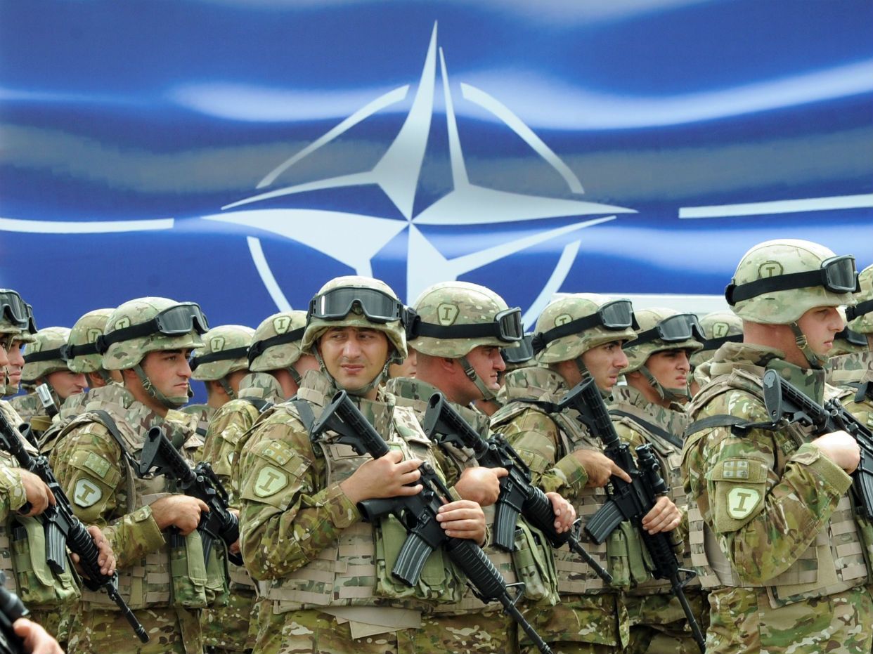 Nato troops