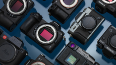 Imagery showing a variety on cameras sold by MPB