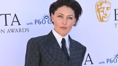 Emma Willis attends the 2025 BAFTAs