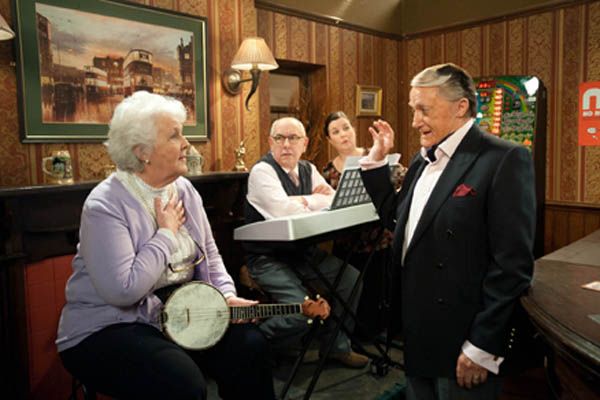 Robert Vaughn&#039;s an American millionaire in Corrie!