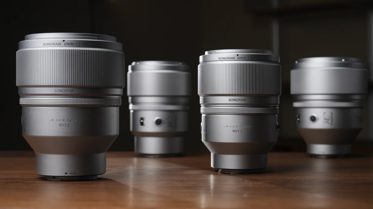 New Songraw prime lenses for Sony and Nikon mirrorless cameras