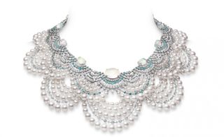 Pearl necklace from Mikimoto's high jewellry collection