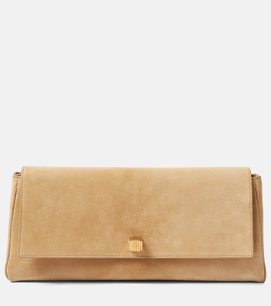 Audrey Suede Clutch