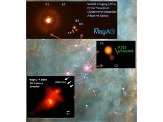Magellan Telescope Details Orion Nebula
