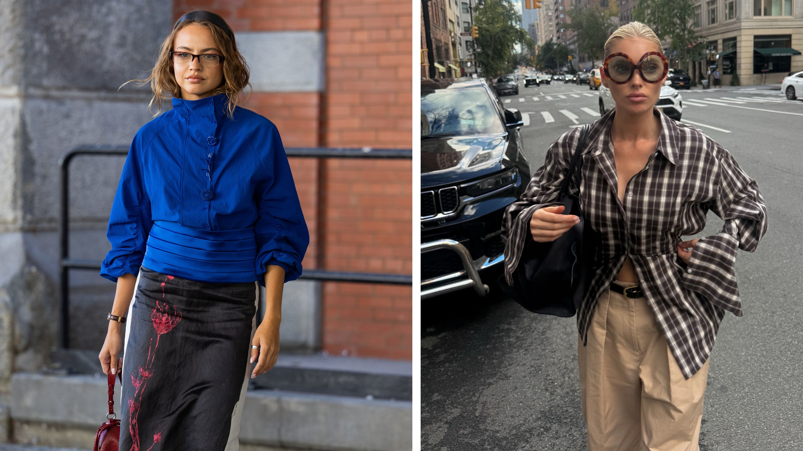 Women in fall outfits