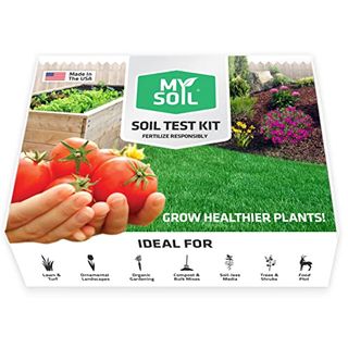 Mysoil - Soil Test Kit | Grow the Best Lawn & Garden | Complete & Accurate Nutrient and Ph Analysis With Recommendations Tailored to Your Soil and Plant Needs