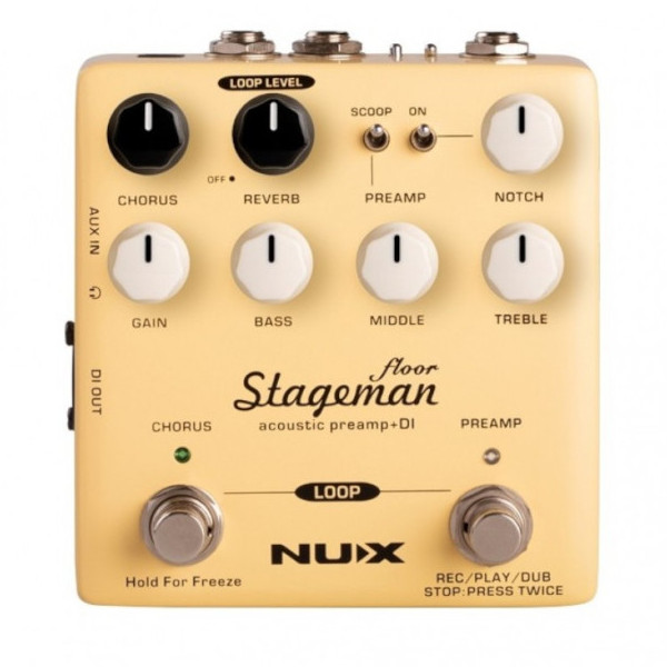 Nux NAP-5 Stageman Floor Acoustic Preamp