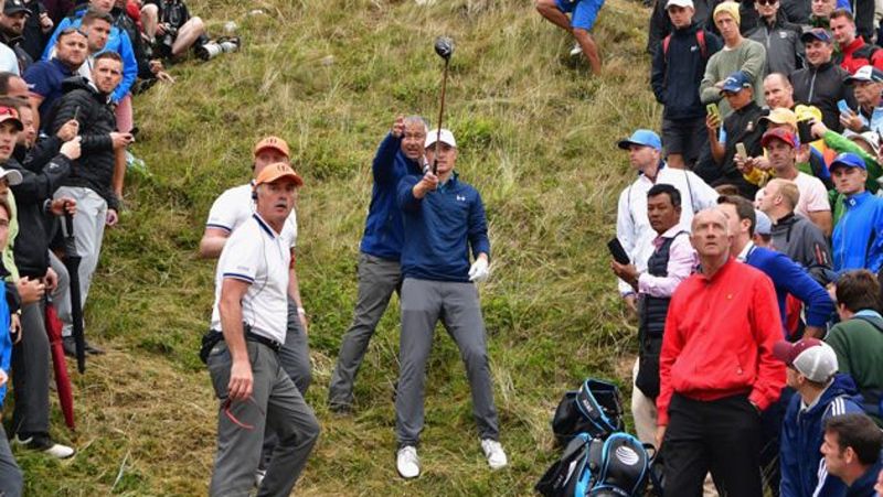 Spieth&#039;s Infamous Range Drop