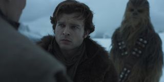 Alden Ehrenreich Han Solo A Star Wars Story Chewbacca