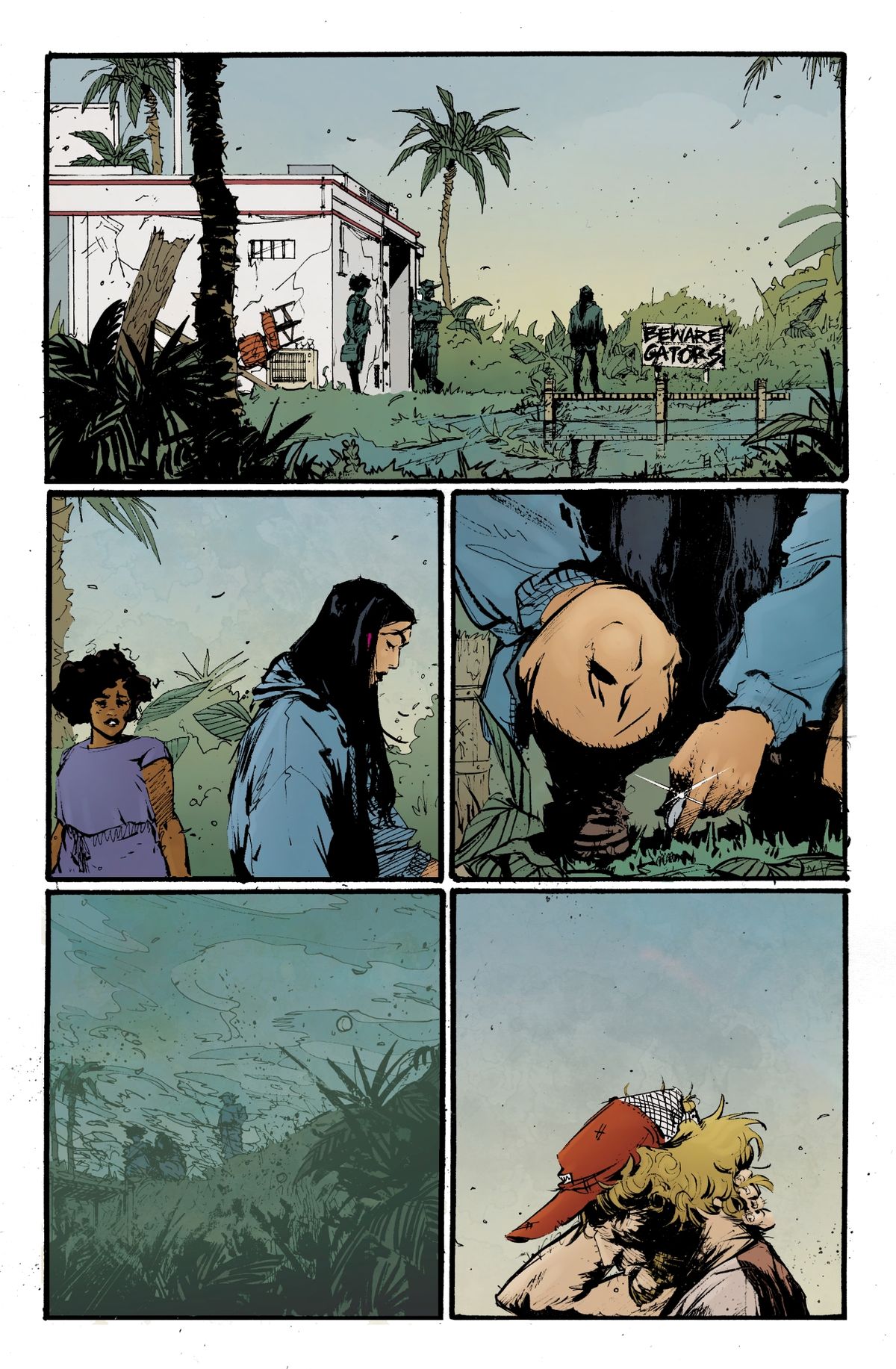 Dark Spaces: Good Deeds #1 interior art
