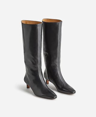 madewell, The Dimes Kitten Heel Kniehohe Stiefel