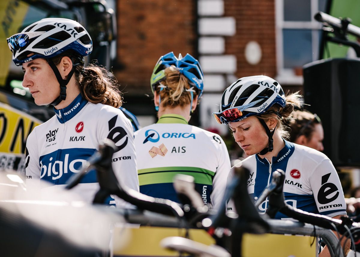 Finnish Champion, Lotta Lepistö ready for stage 2.