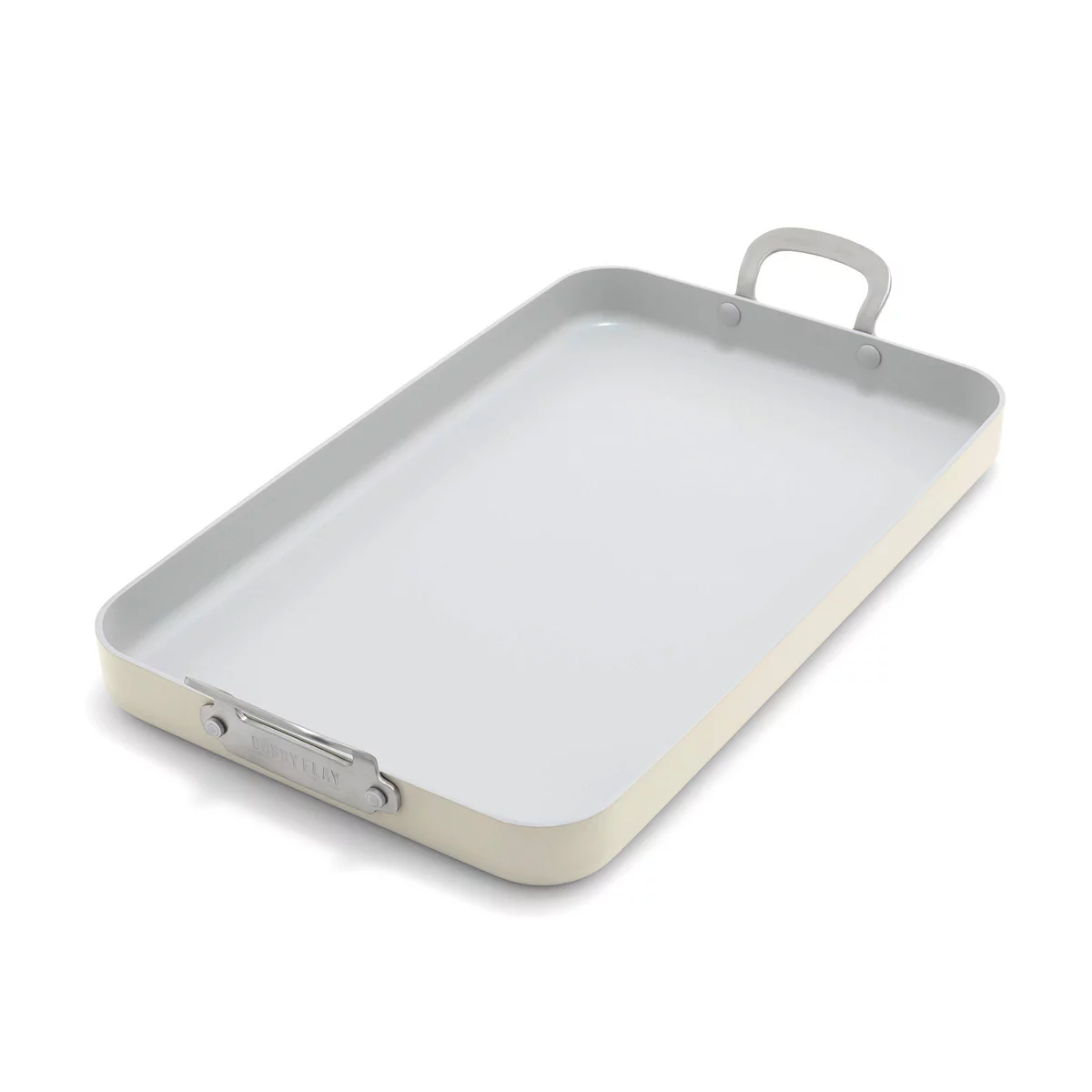 Bobby Flay by Greenpan 18"x11" Professional Ceramic Nonstick Double Burner Griddle