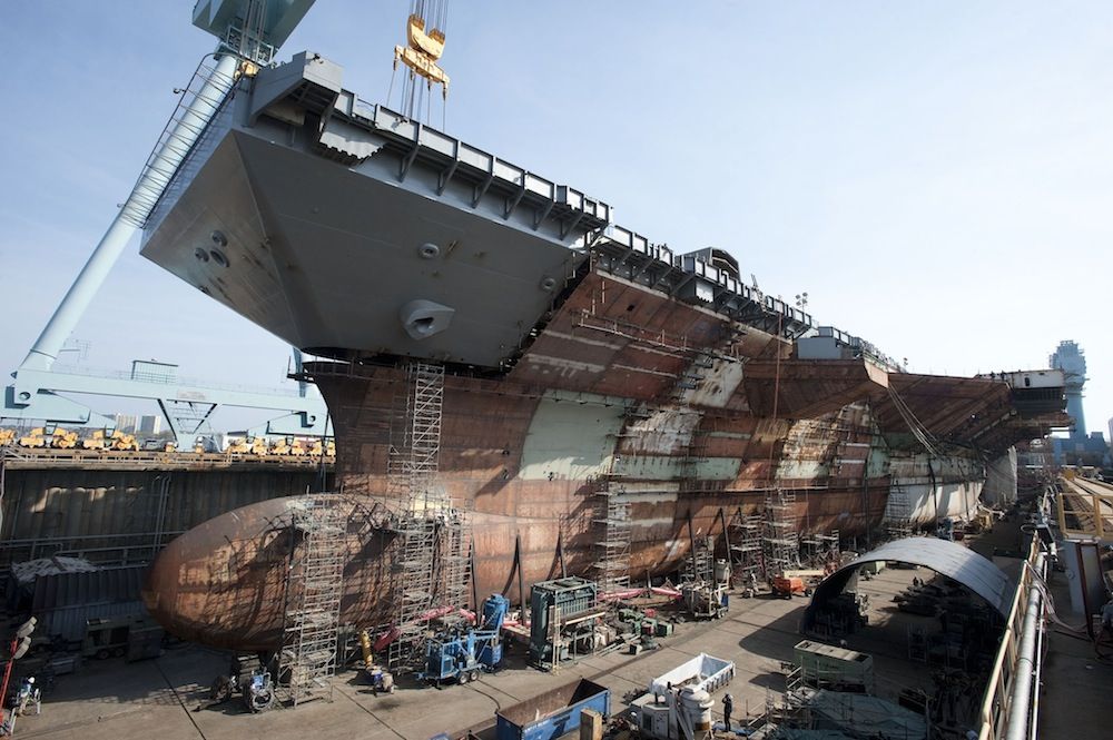 USS Gerald Ford Aircraft Carrier