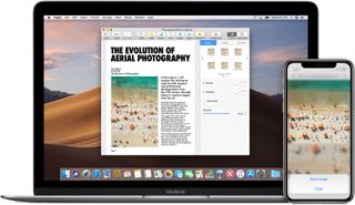 Universal Clipboard on MacBook and iPhone
