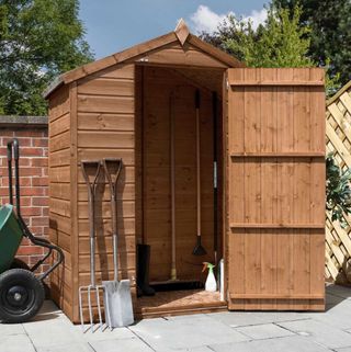 Mercia Pressure Treated Shiplap Apex Windowless Shed