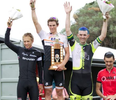 Lang, Grenfell and Campbell on the podium.