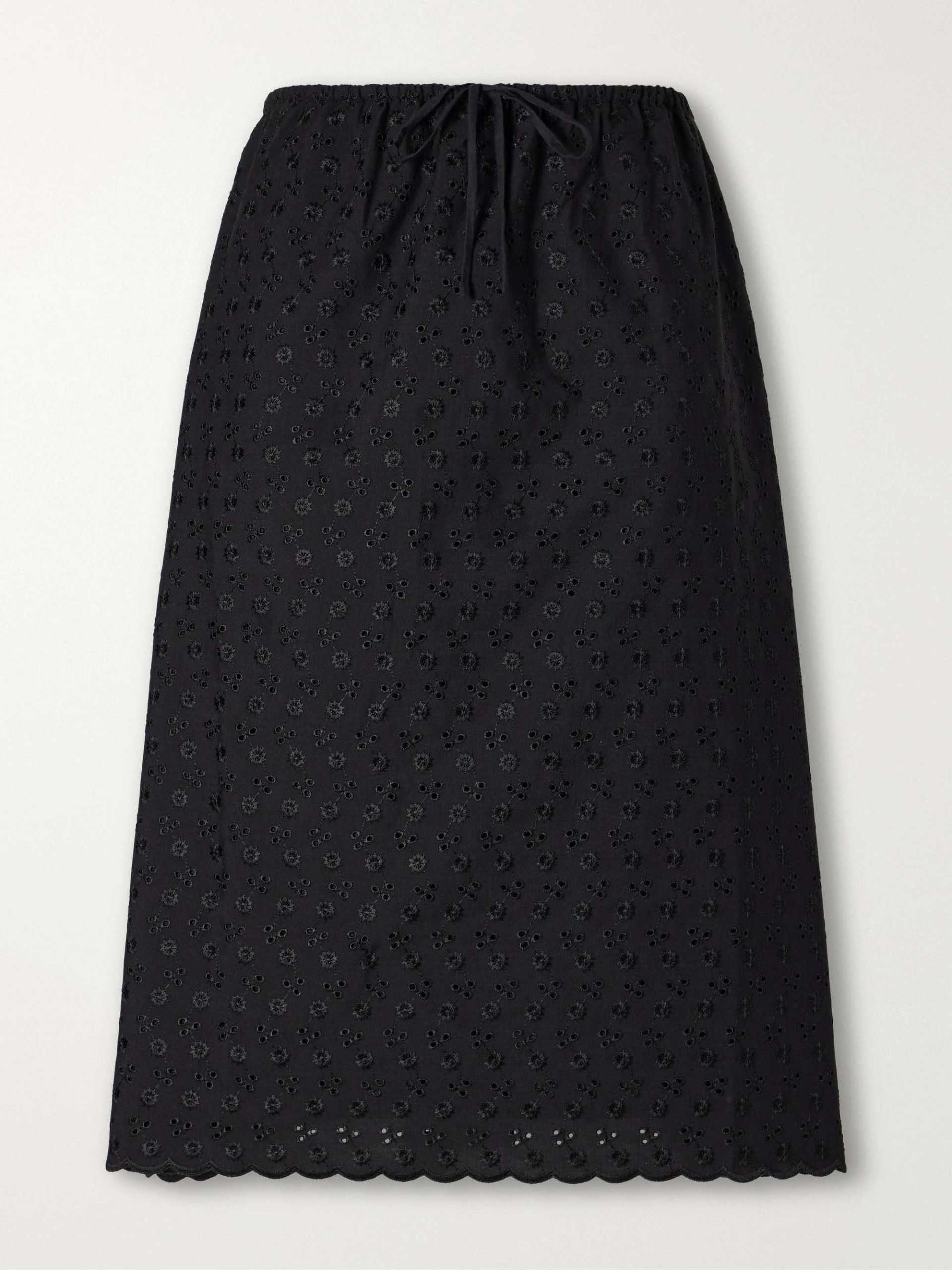 Santana Broderie Anglaise Midi Skirt
