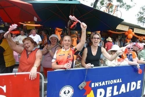 Tanunda was full of people and colour