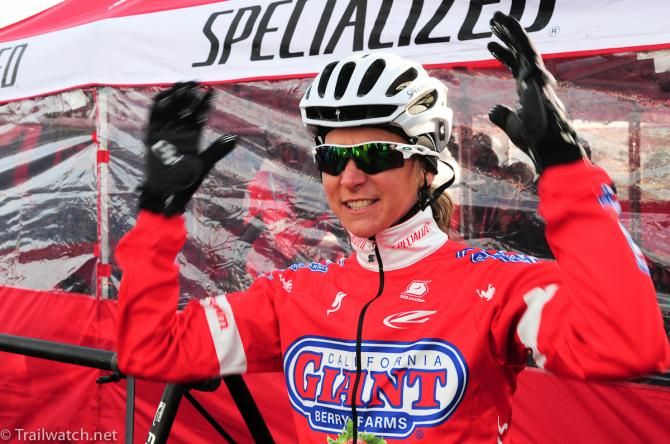 Meredith Miller (Cal Giant Berries-Specialized) is happy to have both hands in working order again