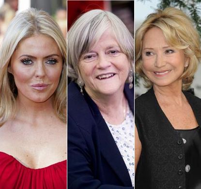 Patsy Kensit, Ann Widdecombe and Felicity Kendall - Strictly Come Dancing line-up 2010