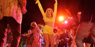 Margot Robbie as Sharon Tate dancing in Once Upon A Time In Hollywood