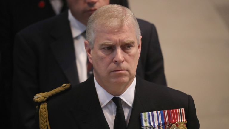 Prince Andrew's birthday tribute scrapped after settlement