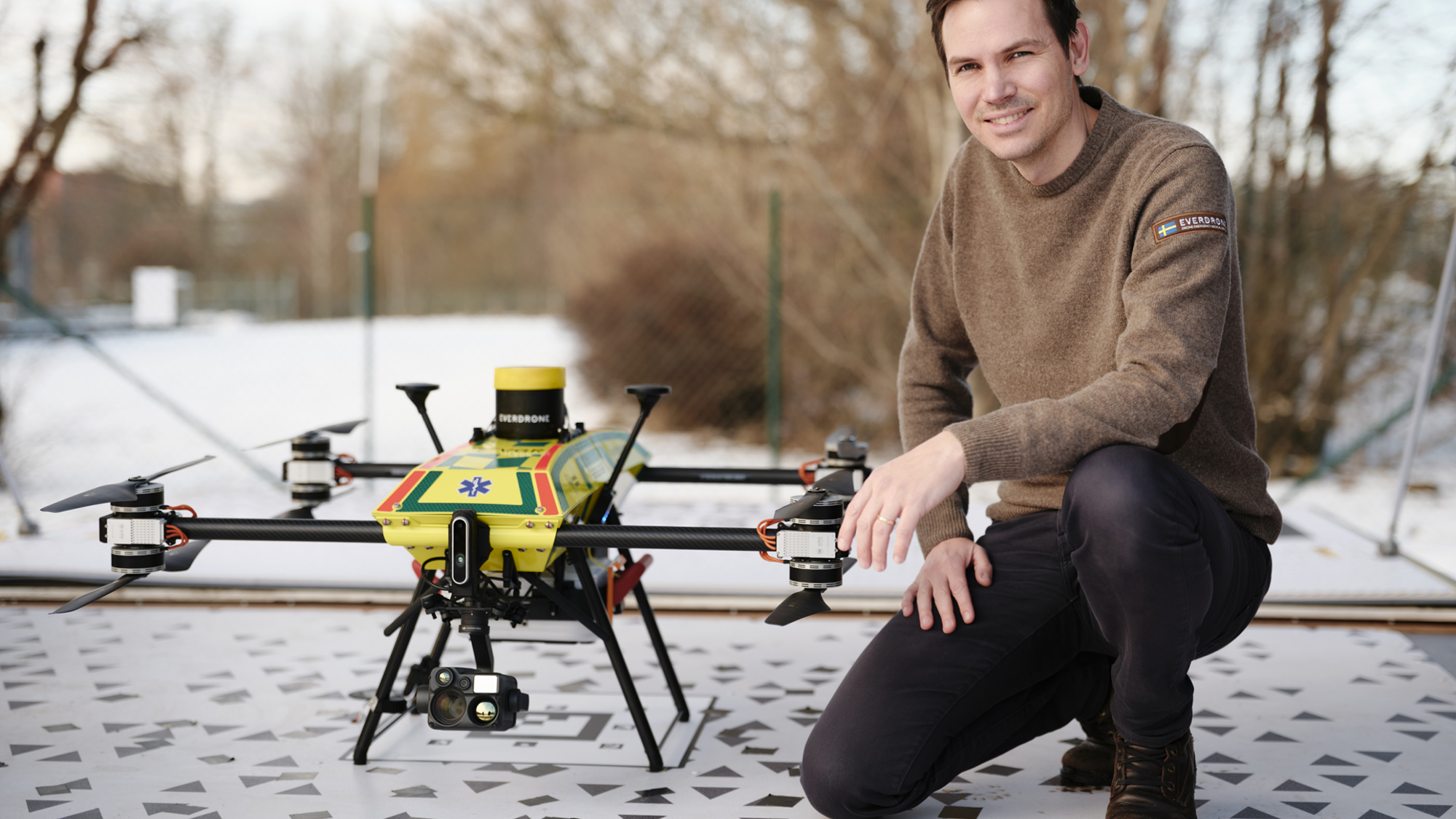 Everdrone medical drone