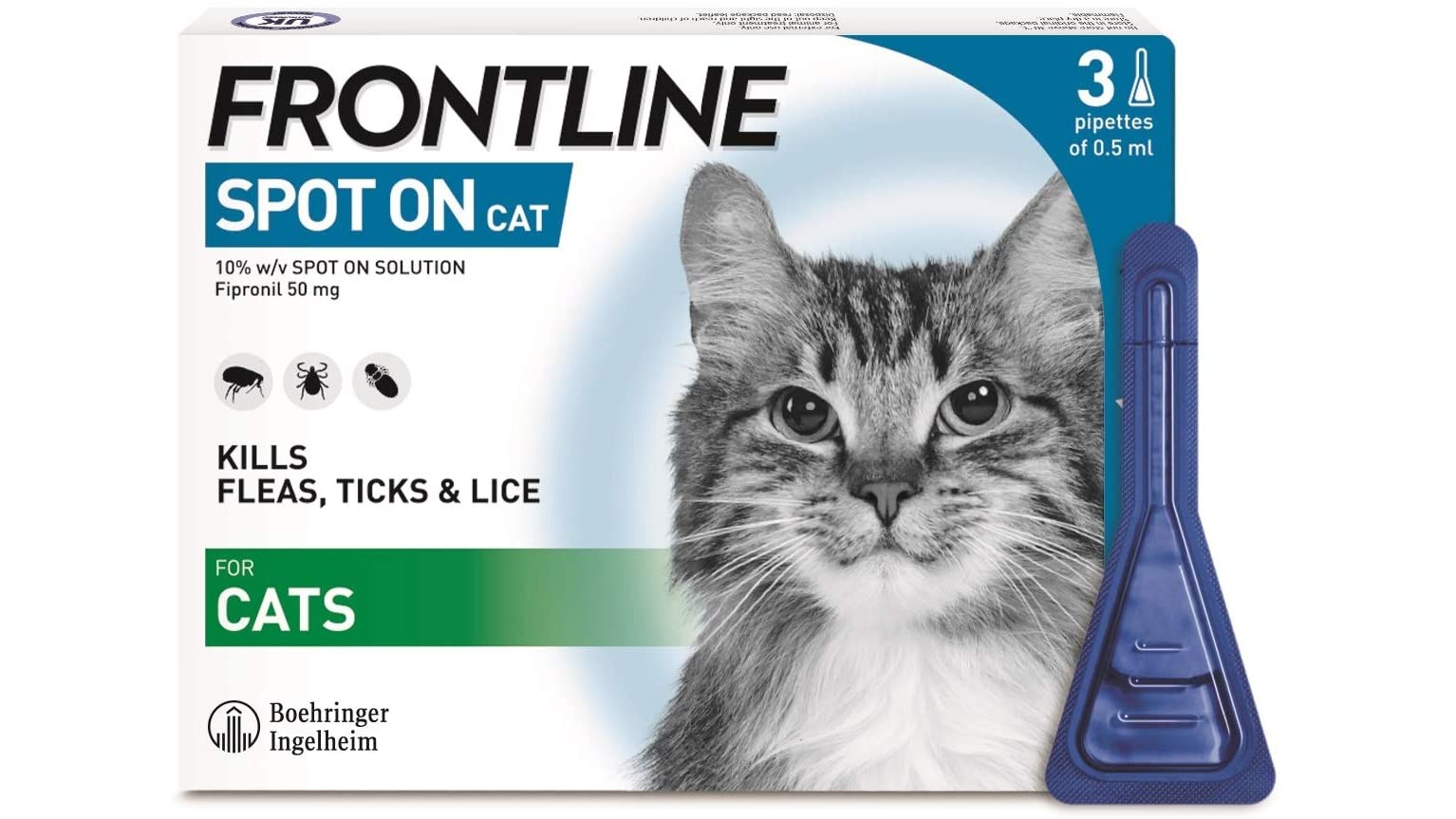 Frontline Spot On Flea & Tick Treatment for Cats review PetsRadar