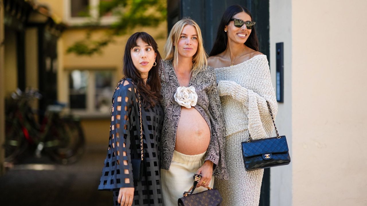 Maternal mental health: Three women at Copenhagen Fashion week