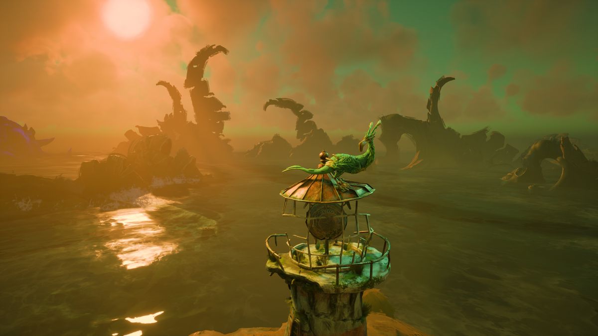 Screenshot of Keeper on Xbox Series X.