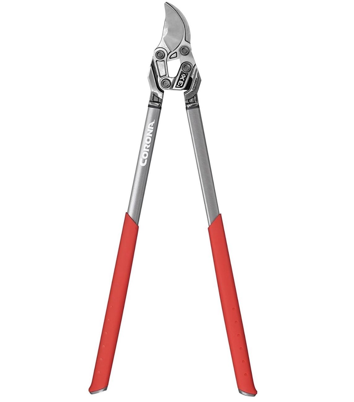 Corona 33in bypass loppers with red handles