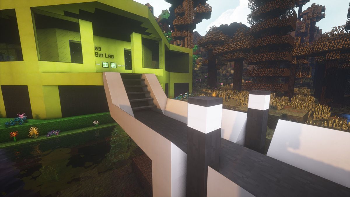 Minecraft Showcase Lucy's City Chemlab