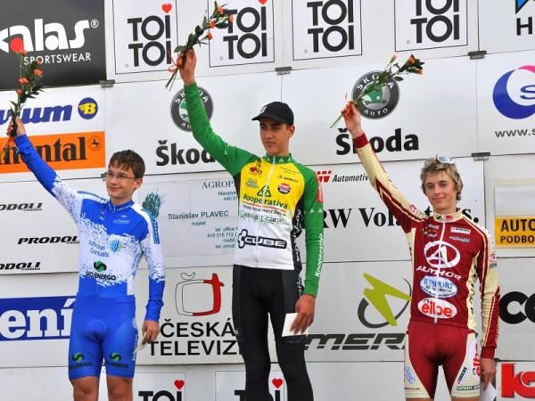 Another junior male podium.