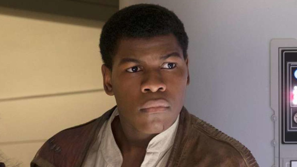 John Boyega as Finn in Star Wars: The Last Jedi