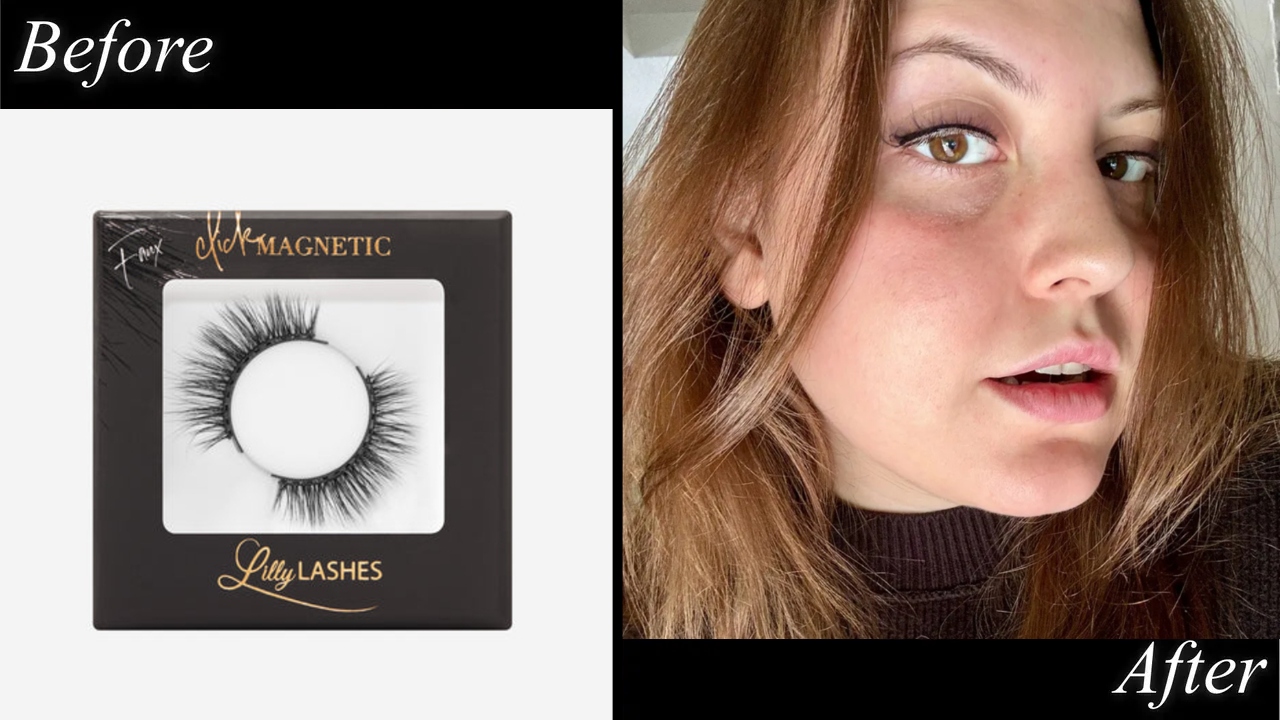 Lilly Lashes Click Magnetic Natural Volume + Medium Length Lashes