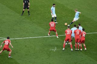 Manchester City vs Nottingham Forest shot on the Sony A1 II