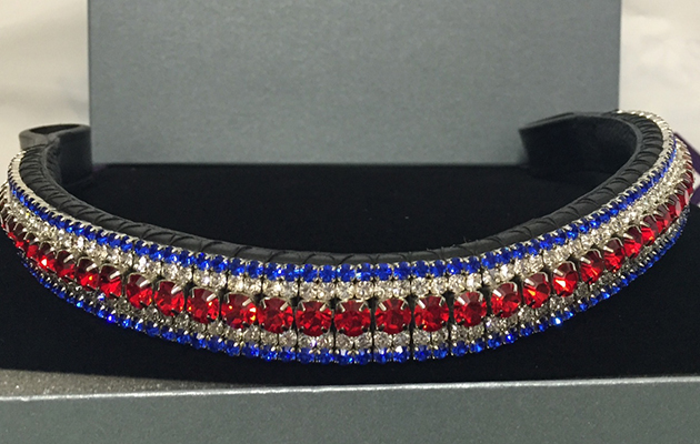 Patriotic products Dressage Deluxe Union Jack Browband