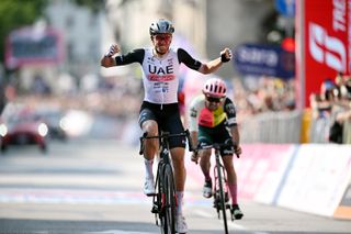 Brandon McNulty wins stage 15 of the Giro d'Italia in Bergamo