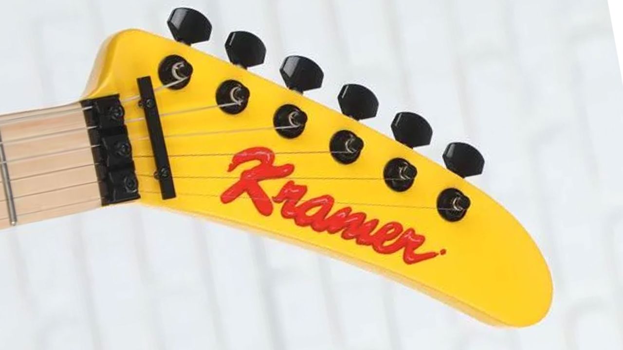 Kramer Hot Dogger &rsquo;84 headstock