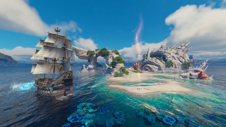 A promotional screenshot of Sea of Remnants.