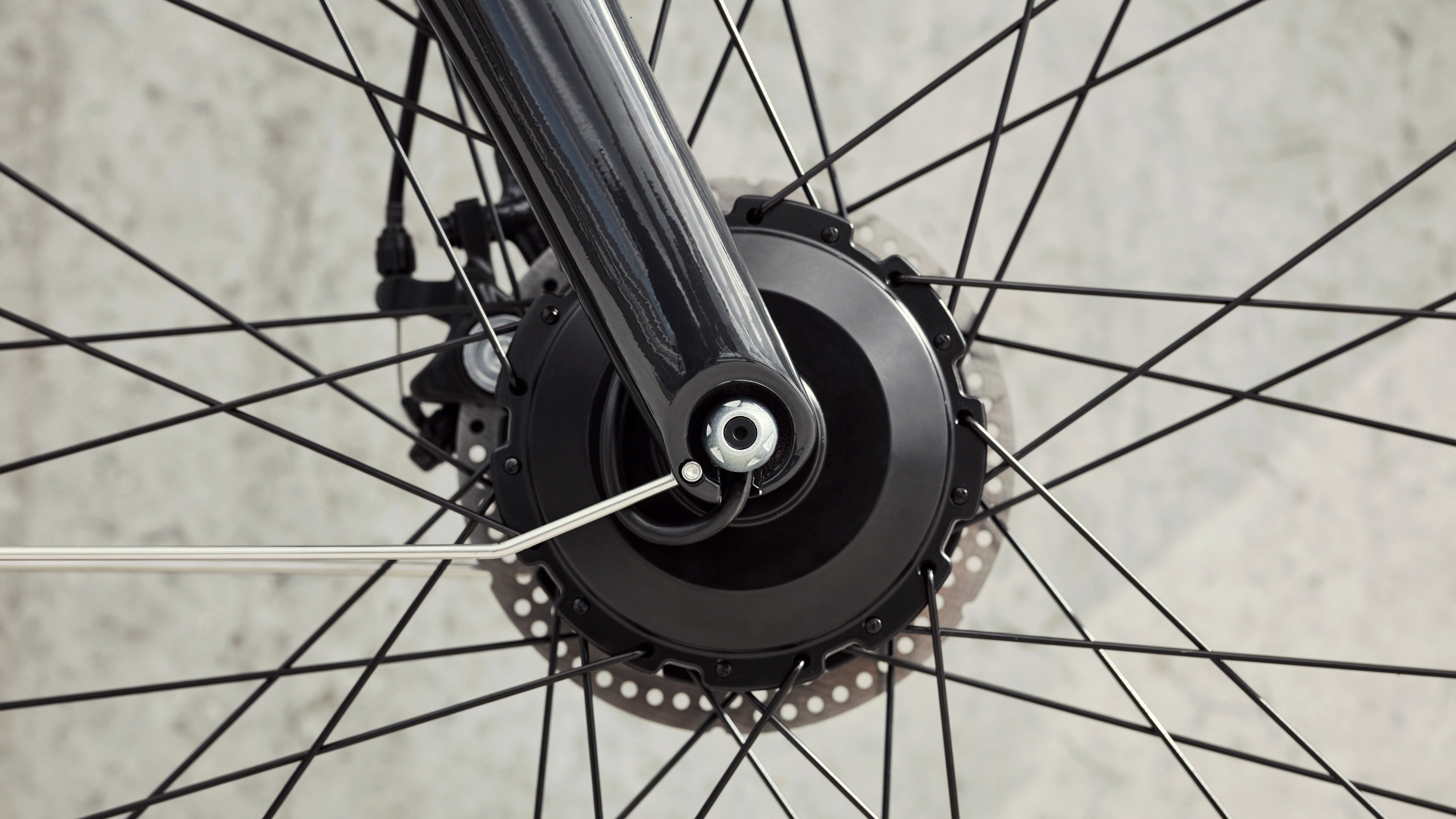 VanMoof E-bike disc brake motor