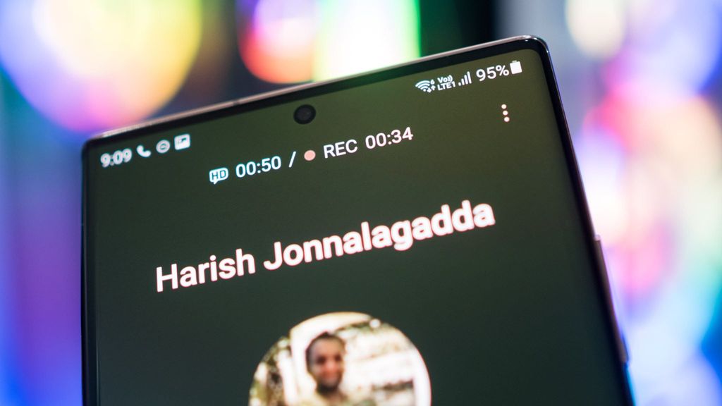 how to record video call on android