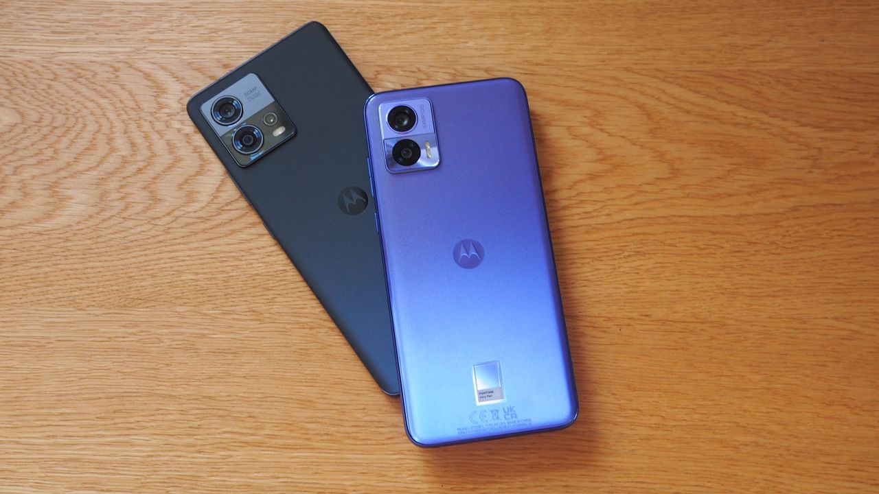 Moto Edge Neo and Fusion pictured