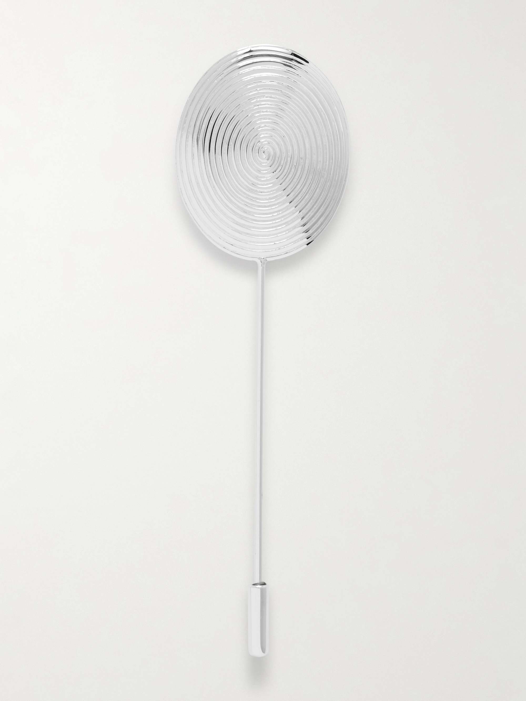 The Elo Silver-Plated Brooch