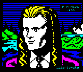 An example of teletext art