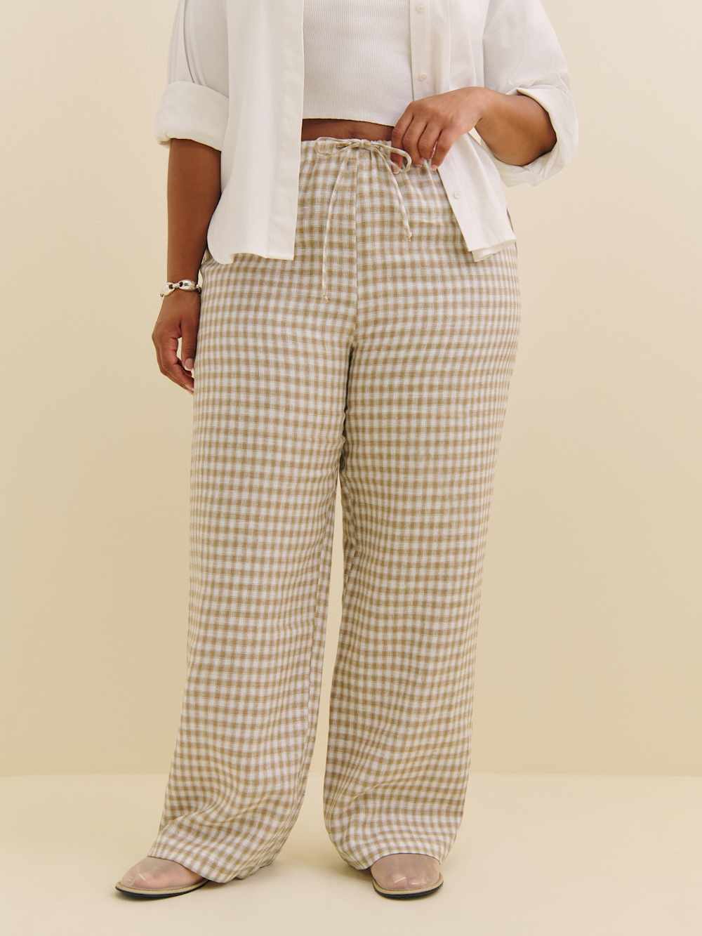 Olina Linen Pant Es