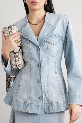 GANNI Denim Blazer