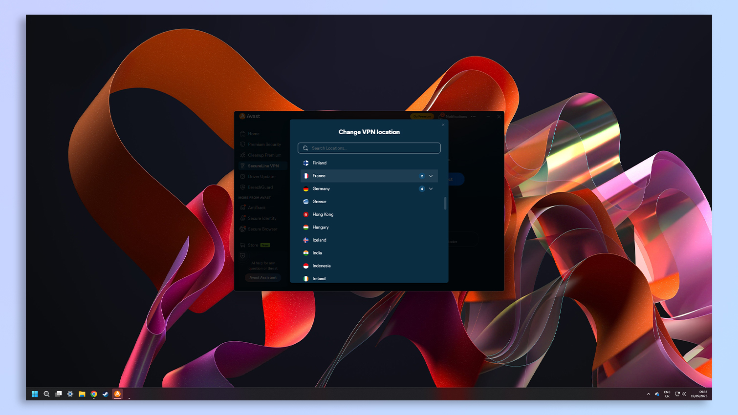 Avast One antivirus software screenshot